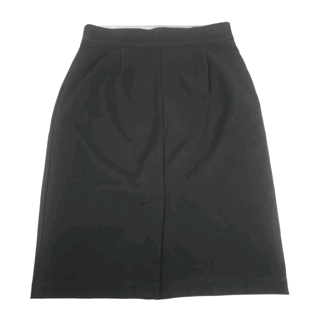 Eileen Fisher Womens Knit‎ Skirt Size Small Black Pull On Stretch Quiet Luxury